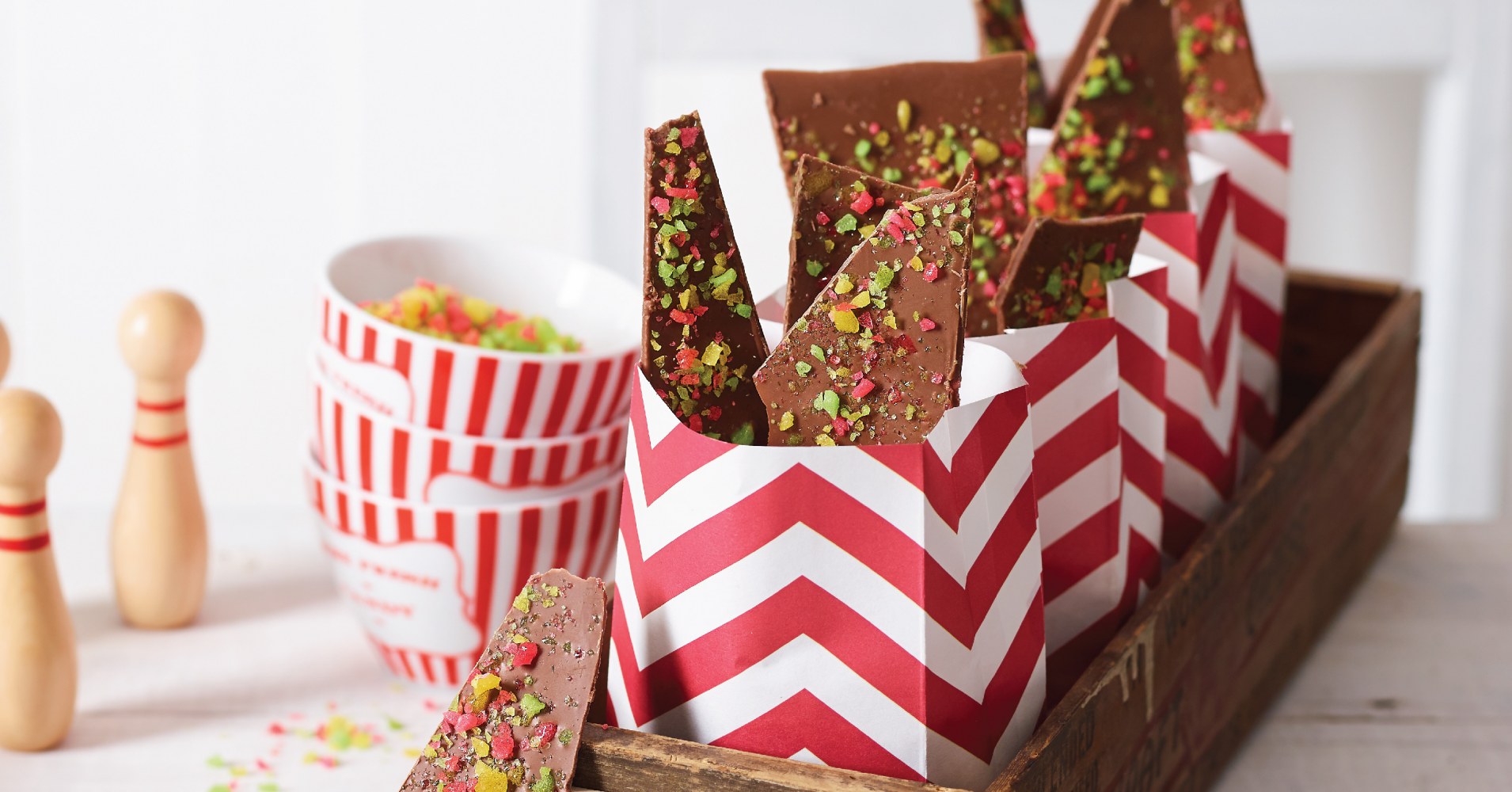 Popping Candy Bark Recipe myfoodbook Copha chocolate recipe